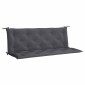 vidaXL Μαξιλάρια Πάγκου Κήπου 2 τεμ. Ανθρακί 150x50x7cm Ύφασμα Oxford