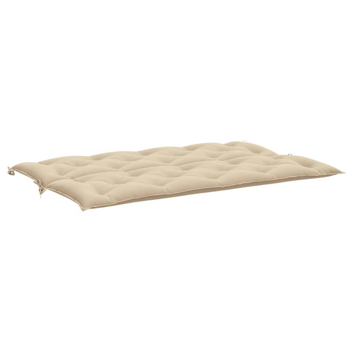vidaXL Μαξιλάρια Πάγκου Κήπου 2 τεμ. Μπεζ 150x50x7cm Ύφασμα Oxford