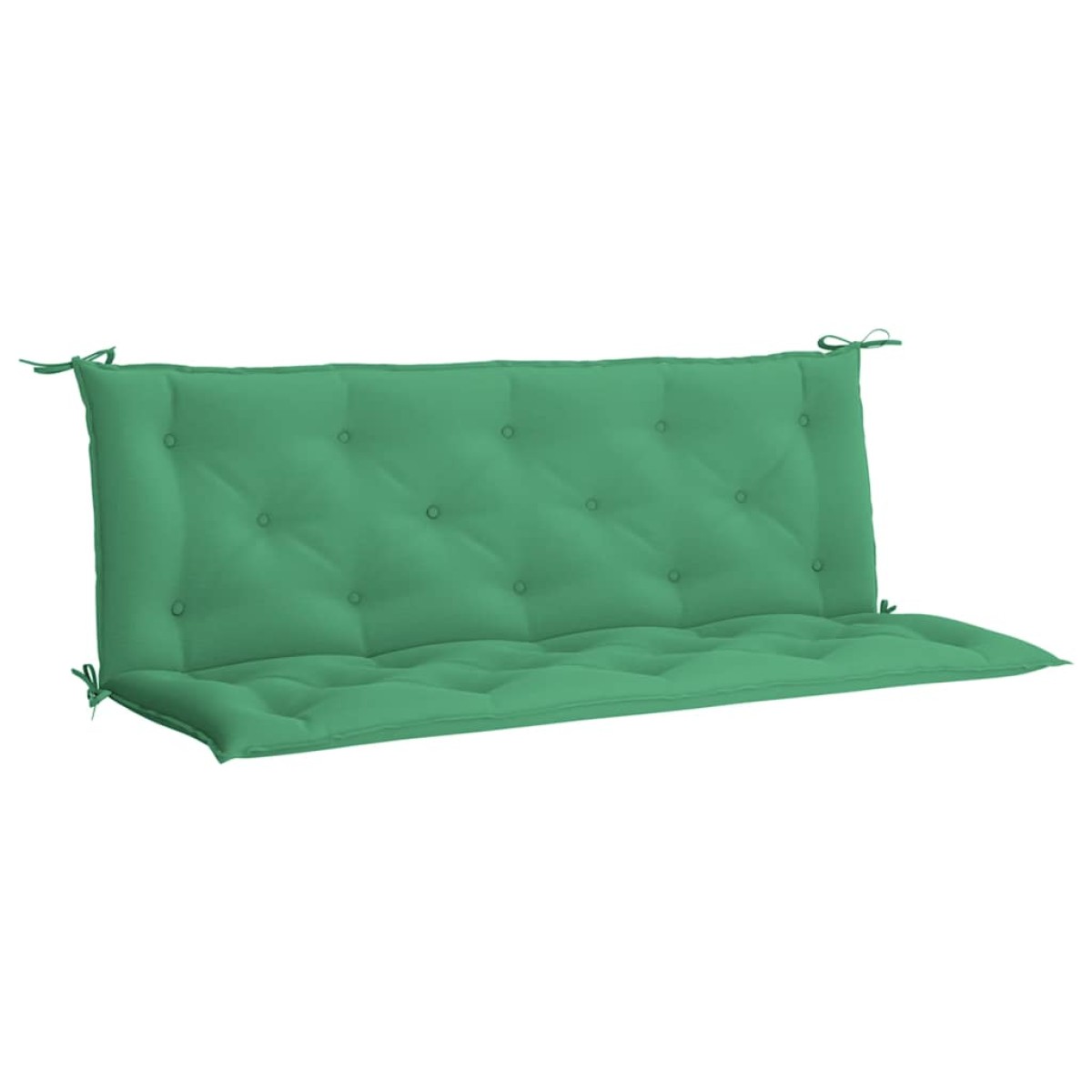 vidaXL Μαξιλάρια Πάγκου Κήπου 2 τεμ. Πράσινο 150x50x7cm Ύφασμα Oxford