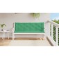 vidaXL Μαξιλάρια Πάγκου Κήπου 2 τεμ. Πράσινο 150x50x7cm Ύφασμα Oxford