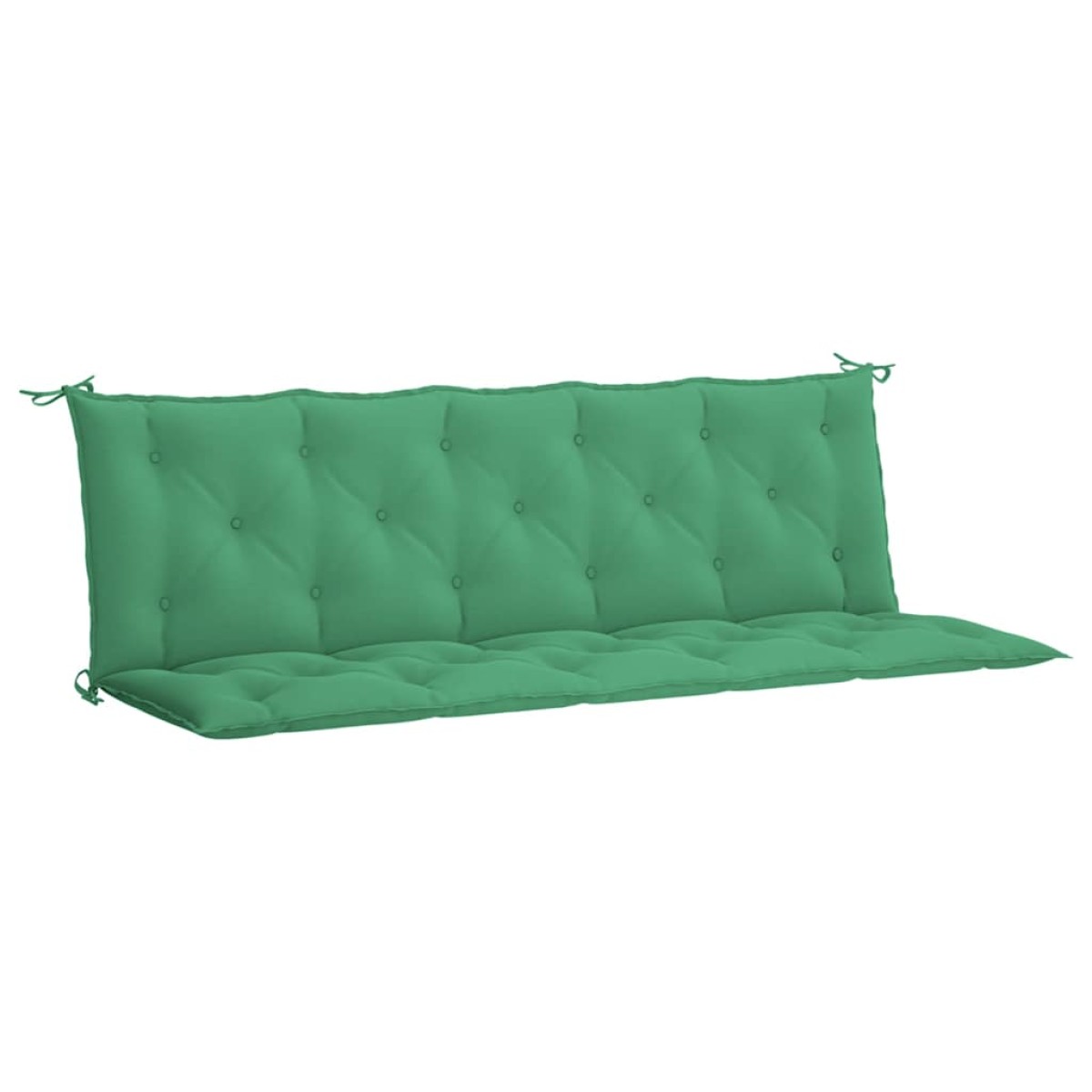 vidaXL Μαξιλάρια Πάγκου Κήπου 2 τεμ. Πράσινο 180x50x7cm Ύφασμα Oxford