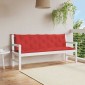 vidaXL Μαξιλάρια Πάγκου Κήπου 2 τεμ. Κόκκινο 180x50x7cm Ύφασμα Oxford
