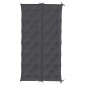 vidaXL Μαξιλάρια Πάγκου Κήπου 2 τεμ. Ανθρακί 200x50x7cm Ύφασμα Oxford