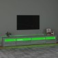 vidaXL Έπιπλο Τηλεόρασης με LED Γκρι Sonoma 270x35x40 εκ.