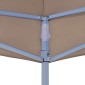 vidaXL Κάλυμμα Τέντας Εκδηλώσεων Taupe 6 x 3 μ. 270 γρ/μ²