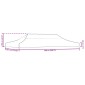 vidaXL Κάλυμμα Τέντας Εκδηλώσεων Taupe 6 x 3 μ. 270 γρ/μ²