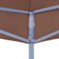 vidaXL Κάλυμμα Τέντας Εκδηλώσεων Καφέ 6 x 3 μ. 270 γρ/μ²