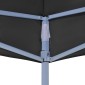 vidaXL Κάλυμμα Τέντας Εκδηλώσεων Μαύρο 2 x 2 μ. 270 γρ/μ²