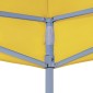 vidaXL Κάλυμμα Τέντας Εκδηλώσεων Κίτρινο 2 x 2 μ. 270 γρ/μ²