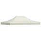 vidaXL Κάλυμμα Τέντας Εκδηλώσεων Κρεμ 4 x 3 μ. 270 γρ/μ²