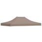 vidaXL Κάλυμμα Τέντας Εκδηλώσεων Taupe 4 x 3 μ. 270 γρ/μ²