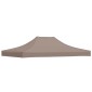 vidaXL Κάλυμμα Τέντας Εκδηλώσεων Taupe 4 x 3 μ. 270 γρ/μ²