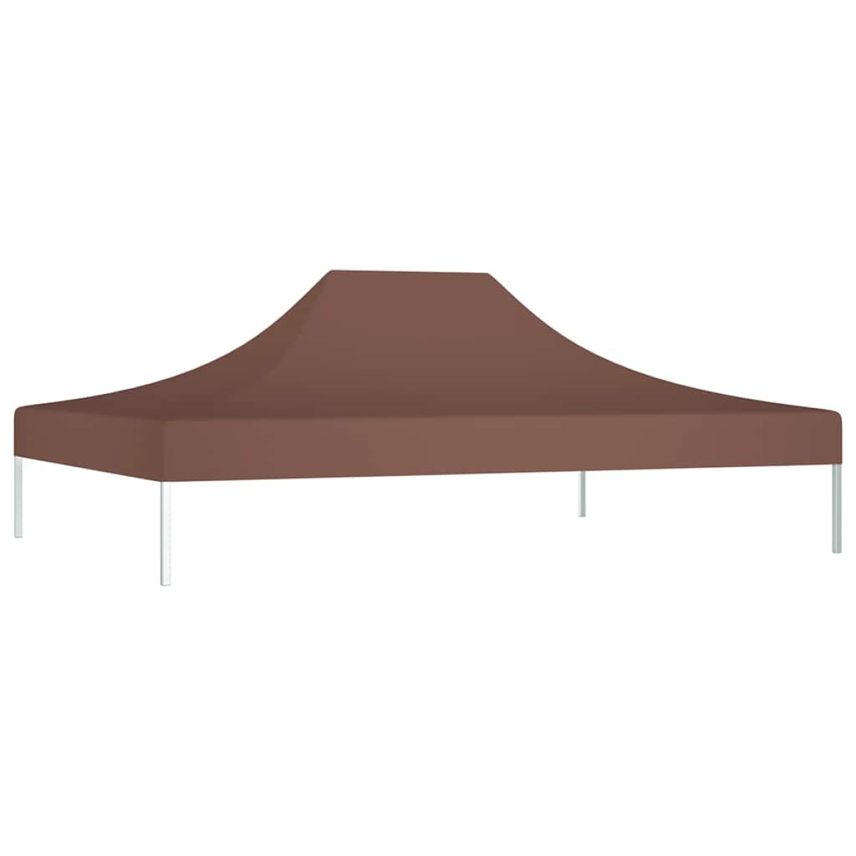 vidaXL Κάλυμμα Τέντας Εκδηλώσεων Καφέ 4 x 3 μ. 270 γρ/μ²