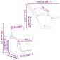 vidaXL Κάλυμμα Τέντας Εκδηλώσεων Καφέ 4 x 3 μ. 270 γρ/μ²