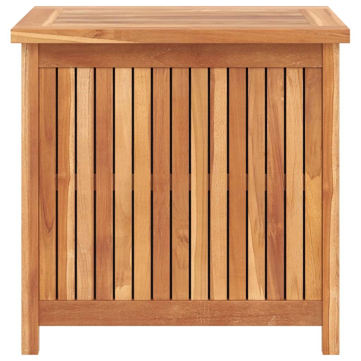 vidaXL Μπαούλο Αποθήκευσης Κήπου 60 x 50 x 58 εκ. από Μασίφ Ξύλο Teak