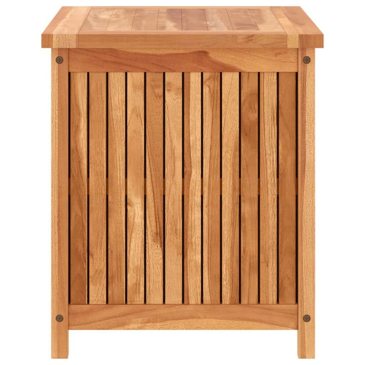 vidaXL Μπαούλο Αποθήκευσης Κήπου 60 x 50 x 58 εκ. από Μασίφ Ξύλο Teak
