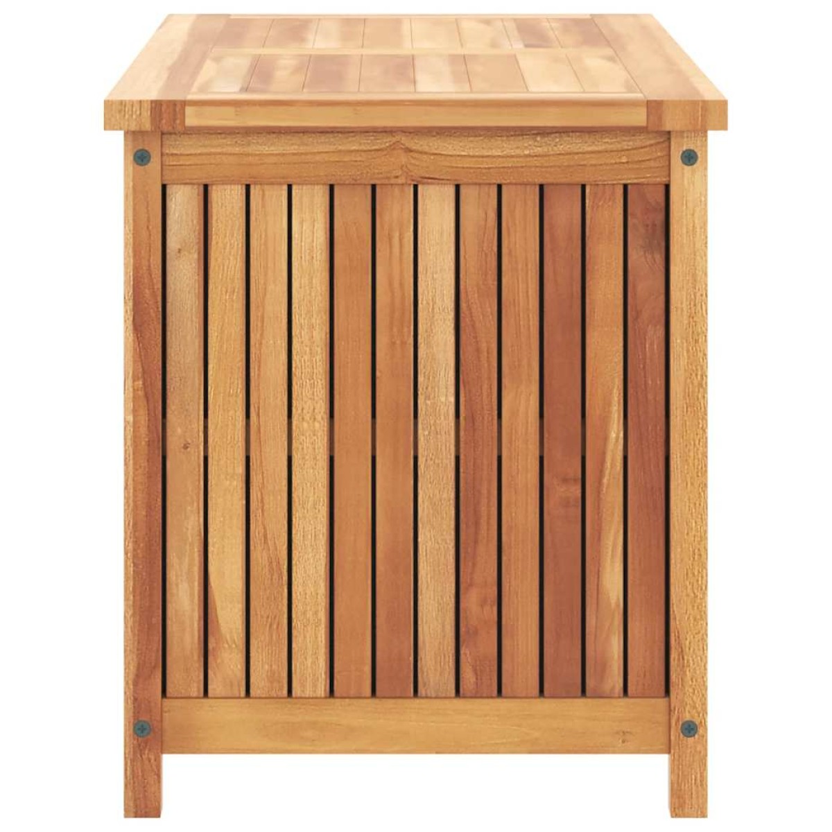 vidaXL Μπαούλο Αποθήκευσης Κήπου 90x50x58 εκ. από Μασίφ Ξύλο Teak