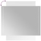 vidaXL Καθρέφτης Μπάνιου με LED 60x80 εκ.