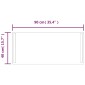 vidaXL Καθρέφτης Μπάνιου με LED 40x90 εκ.