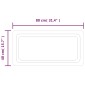 vidaXL Καθρέφτης Μπάνιου με LED 40x80 εκ.
