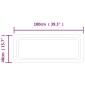 vidaXL Καθρέφτης Μπάνιου με LED 40x100 εκ.