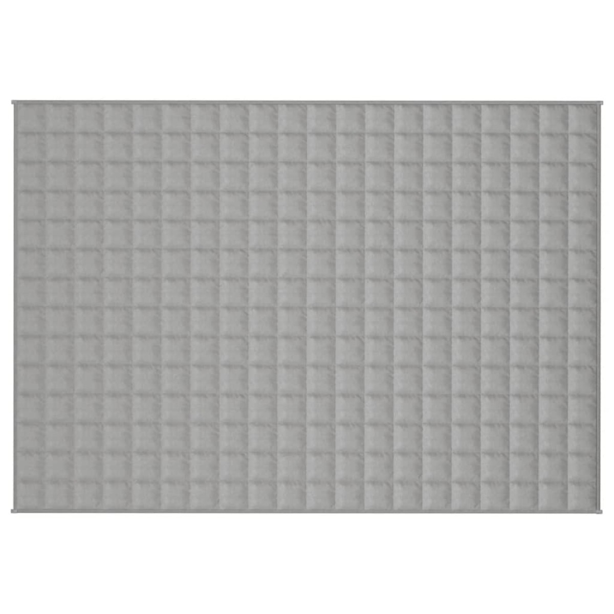 vidaXL Κουβέρτα Βαρύτητας Γκρι 137 x 200 εκ. 6 κ. Υφασμάτινη