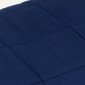 vidaXL Κουβέρτα Βαρύτητας Μπλε 122 x 183 εκ. 5 κ. Υφασμάτινη