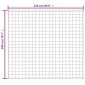 vidaXL Κουβέρτα Βαρύτητας Μπλε 200 x 220 εκ. 9 κ. Υφασμάτινη