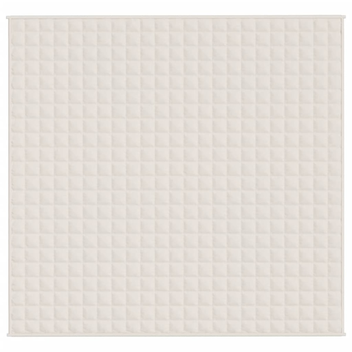 vidaXL Κουβέρτα Βαρύτητας Ανοιχτό Κρεμ 220 x 240 εκ. 11 κ. Υφασμάτινη