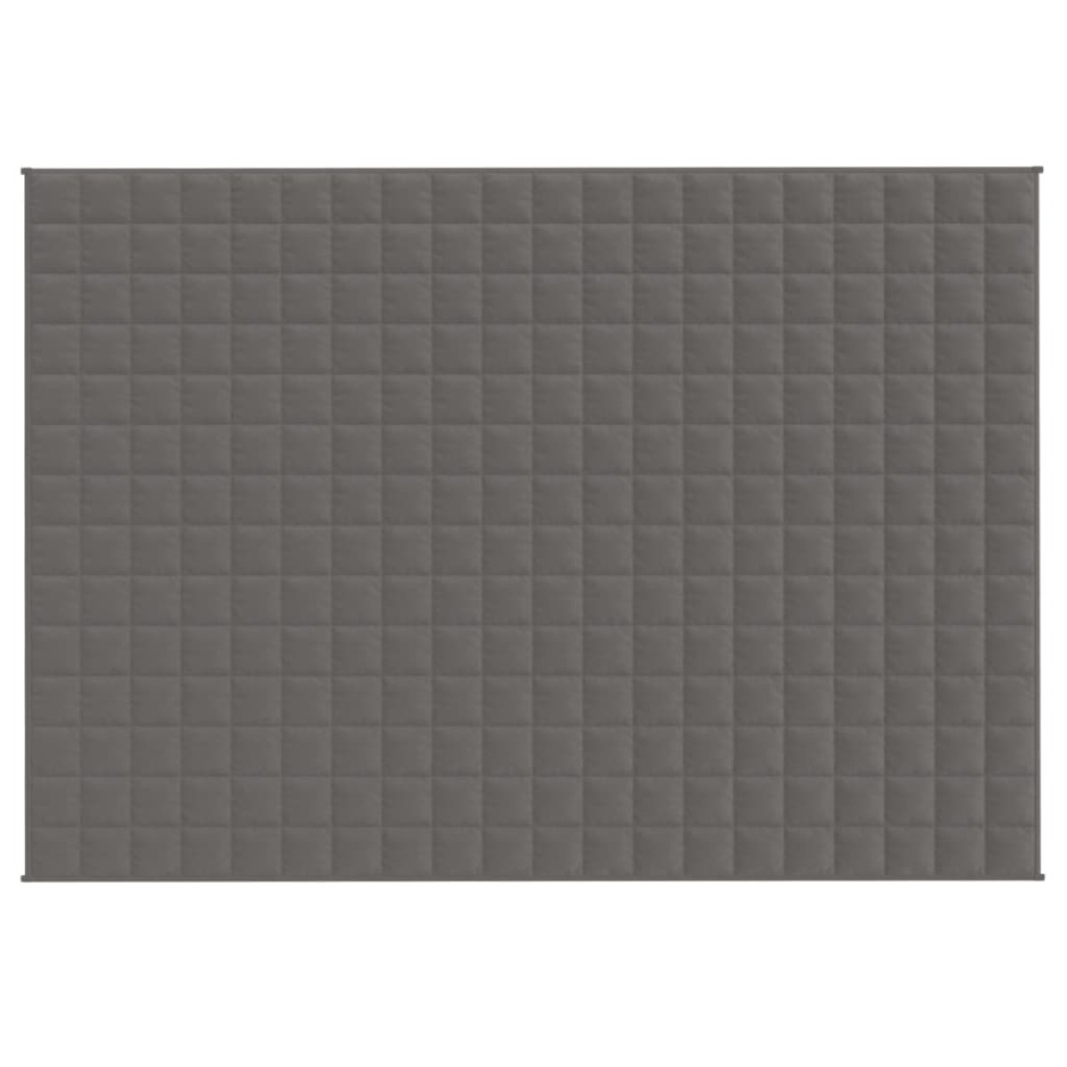 vidaXL Κουβέρτα Βαρύτητας Γκρι 135 x 200 εκ. 10 κ. Υφασμάτινη