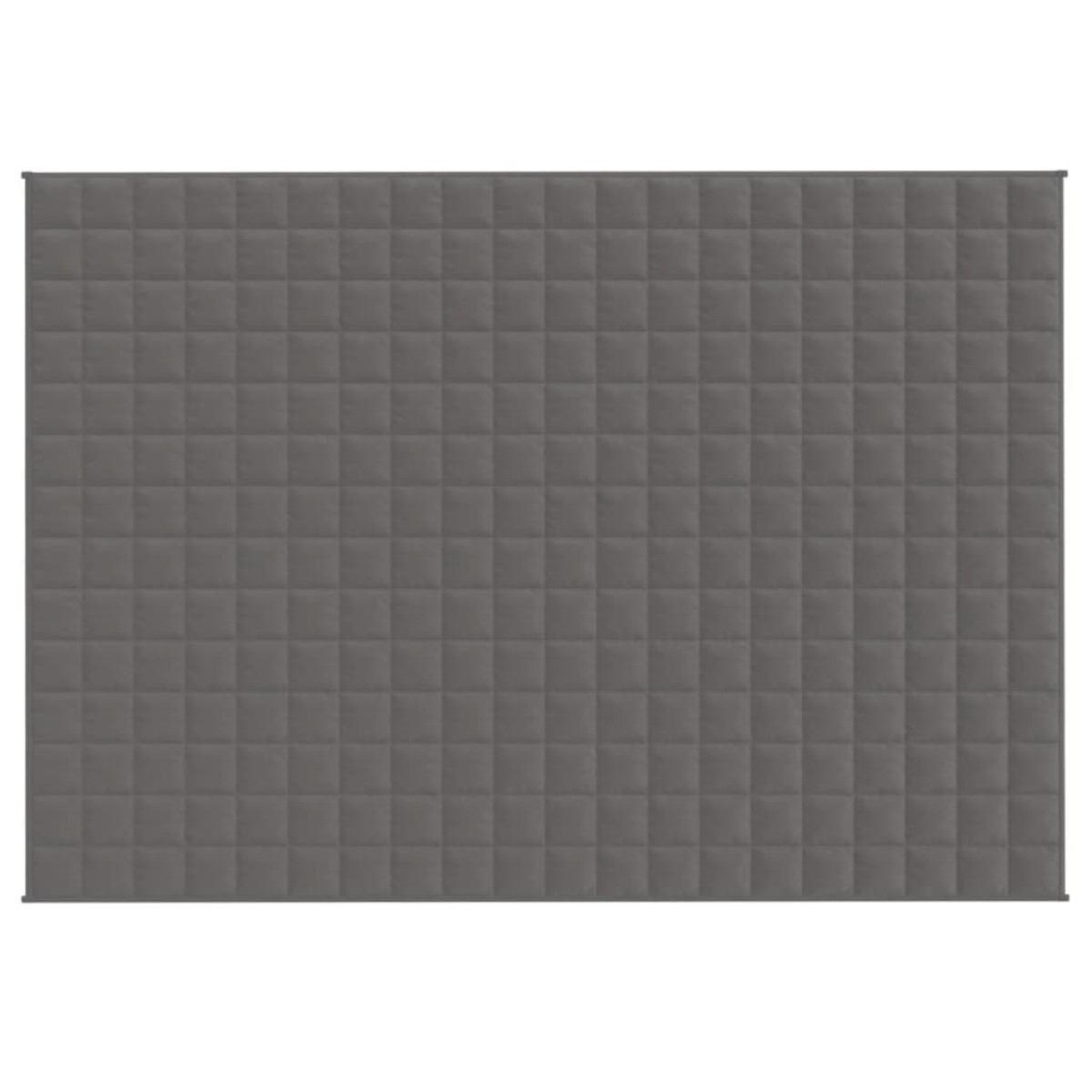 vidaXL Κουβέρτα Βαρύτητας Γκρι 140 x 200 εκ. 10 κ. Υφασμάτινη