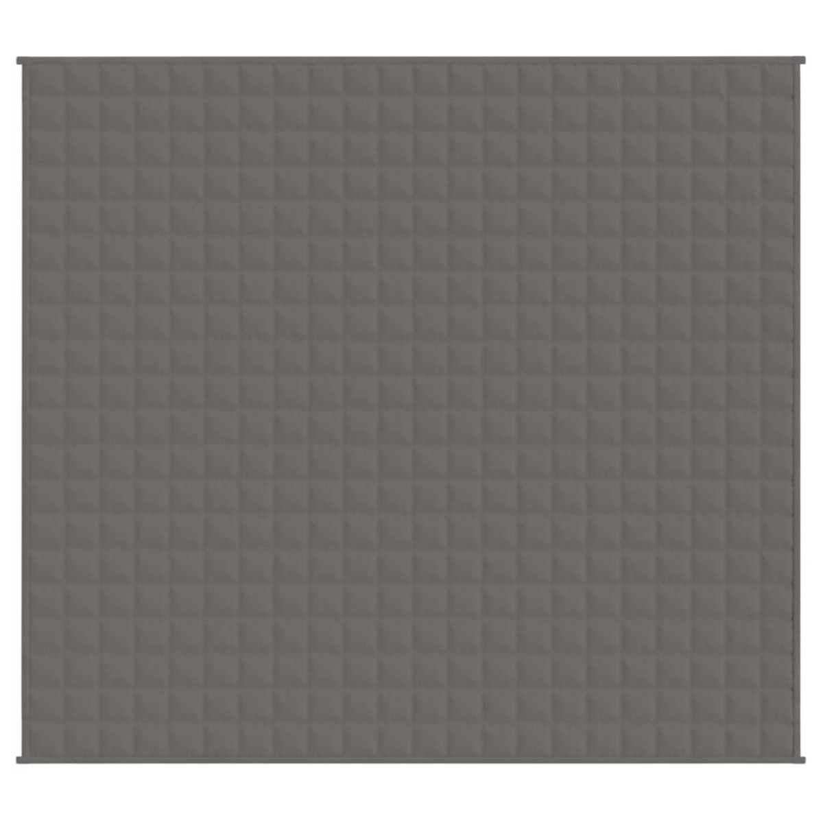 vidaXL Κουβέρτα Βαρύτητας Γκρι 200 x 230 εκ. 9 κ. Υφασμάτινη
