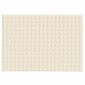 vidaXL Κουβέρτα Βαρύτητας Ανοιχτό Κρεμ 140 x 200 εκ. 10 κ. Υφασμάτινη