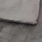 vidaXL Κουβέρτα Βαρύτητας με Κάλυμμα Γκρι 140x200 εκ. 6 κ. Υφασμάτινη