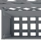 vidaXL Καφασωτά Γκρι 2 τεμ. 65 x 33x 135 εκ. από WPC