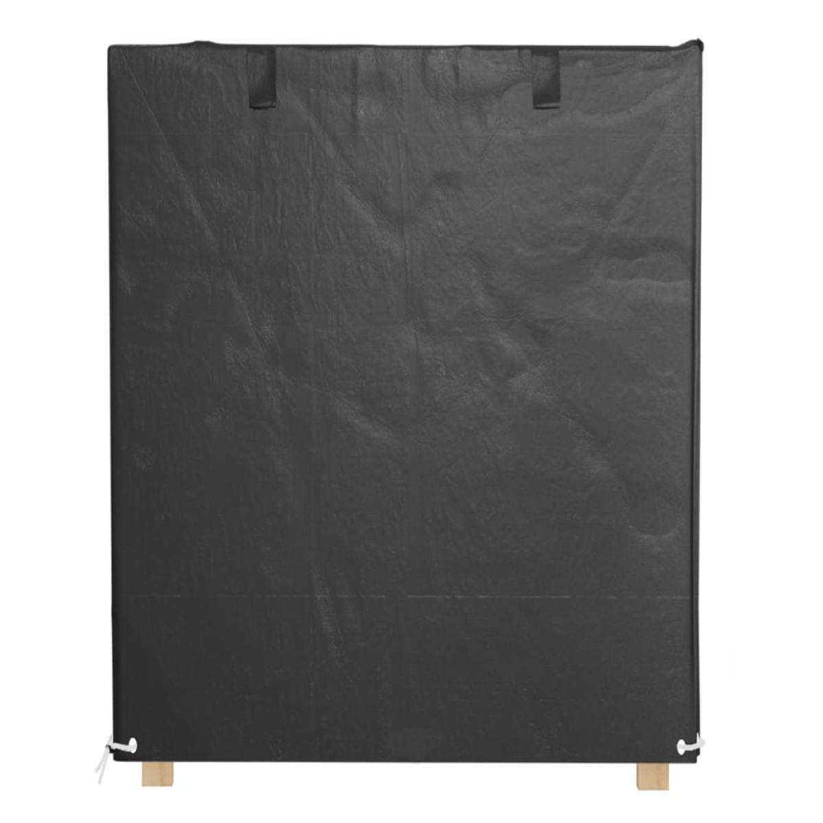 vidaXL Κάλυμμα Κούνιας 2 τεμ. 8 Κρίκοι 125x90x135/165 εκ Πολυαιθυλένιο