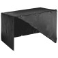 vidaXL Καλύμματα Κούνιας 12 Κρίκοι 2 τεμ. 215x150x130/150 εκ. Πολυαιθ.
