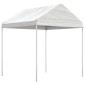 vidaXL Κιόσκι με Τέντα Λευκό 6,69 x 2,28 x 2,69 μ. από Πολυαιθυλένιο