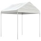 vidaXL Κιόσκι με Τέντα Λευκό 15,61 x 2,28 x 2,69 μ. από Πολυαιθυλένιο