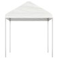 vidaXL Κιόσκι με Τέντα Λευκό 15,61 x 2,28 x 2,69 μ. από Πολυαιθυλένιο