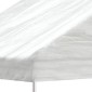 vidaXL Κιόσκι με Τέντα Λευκό 13,38 x 5,88 x 3,75 μ. από Πολυαιθυλένιο