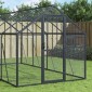 vidaXL Κλουβί Ανθρακί 1,79 x 4 x 1,85 μ. από Αλουμίνιο