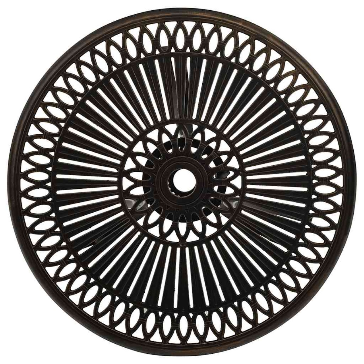 vidaXL Σετ Επίπλων Bistro 3 Τεμαχίων Μπρονζέ από Χυτό Αλουμίνιο
