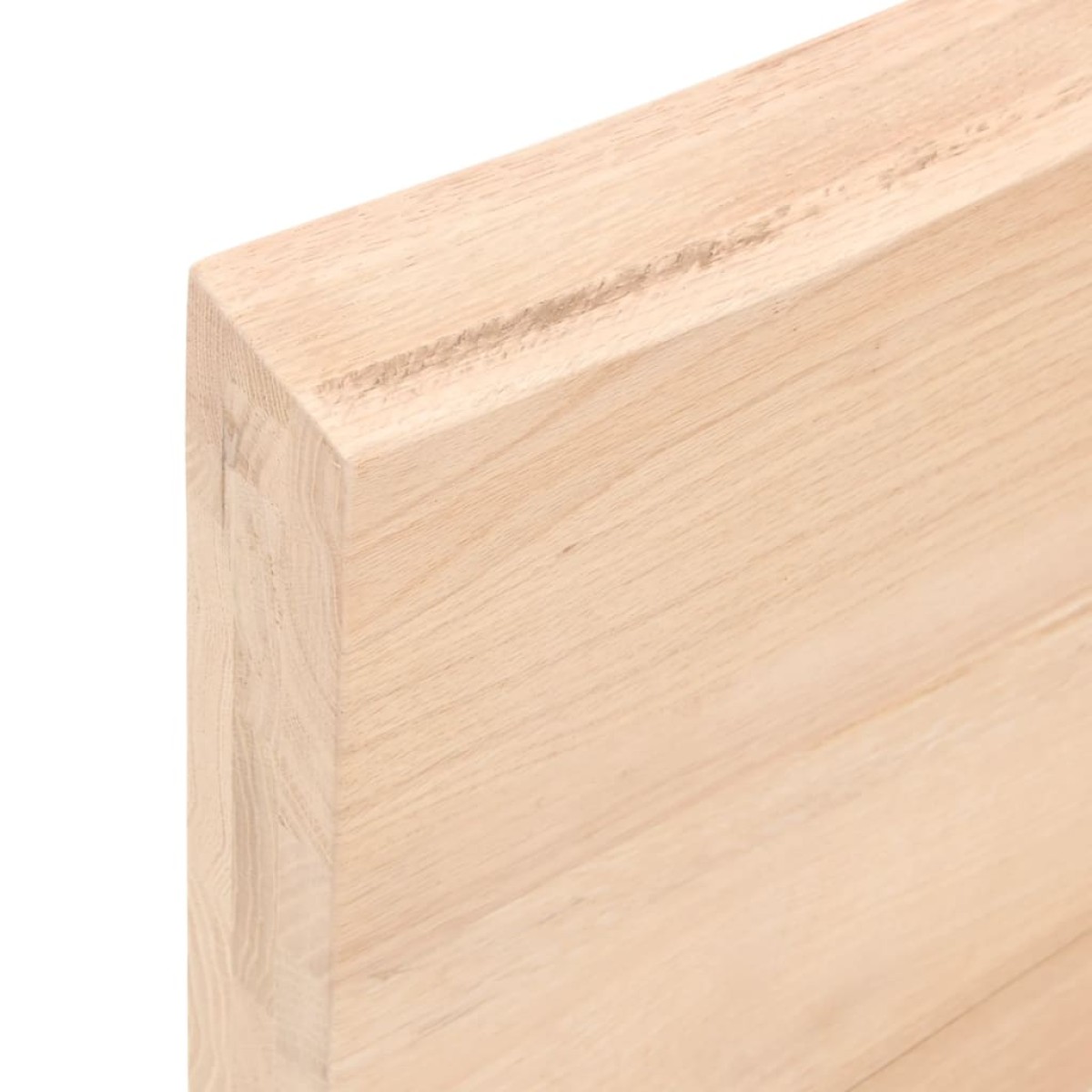 vidaXL Πάγκος Μπάνιου 60x40x(2-6) εκ. από Ακατέργαστο Μασίφ Ξύλο