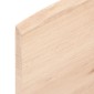 vidaXL Πάγκος Μπάνιου 60x50x2 εκ. από Ακατέργαστο Μασίφ Ξύλο