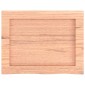 vidaXL Πάγκος Μπάνιου Αν. Καφέ 40x30x(2-6) εκ. Επεξεργ. Μασίφ Ξύλο