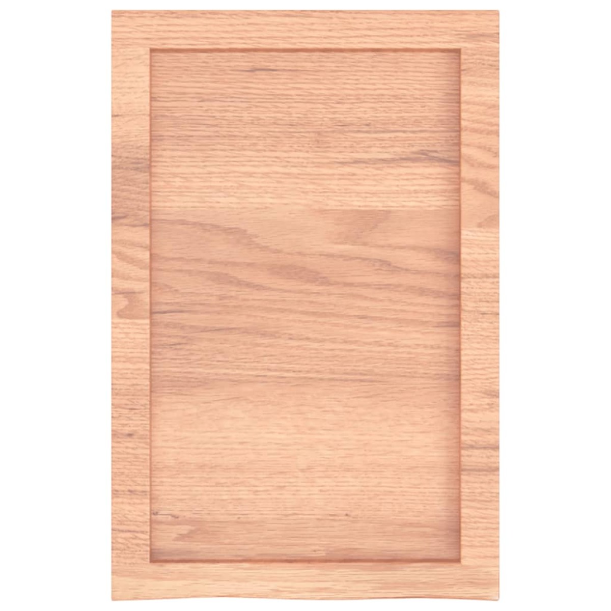 vidaXL Πάγκος Μπάνιου Αν. Καφέ 40x60x6 εκ. Επεξεργ. Μασίφ Ξύλο