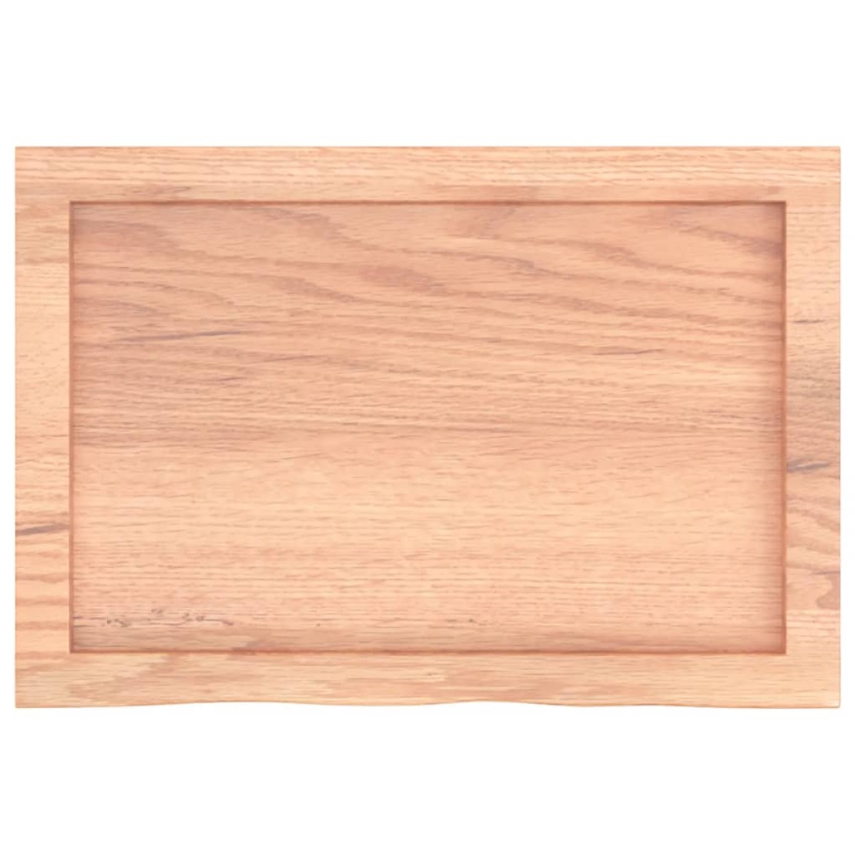 vidaXL Πάγκος Μπάνιου Αν. Καφέ 60x40x4 εκ. Επεξεργ. Μασίφ Ξύλο
