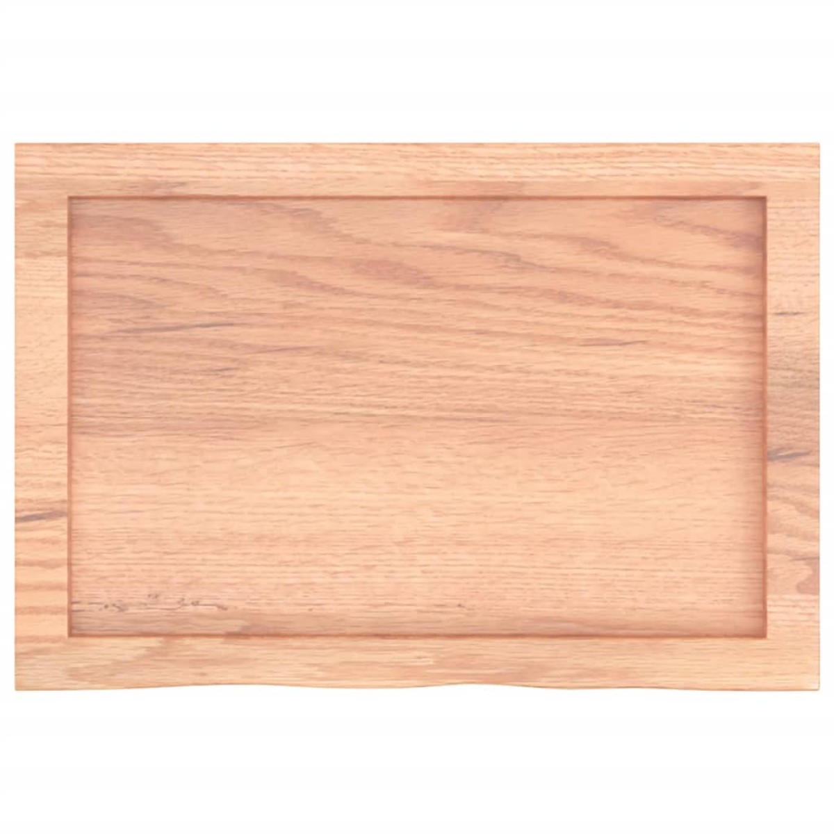 vidaXL Πάγκος Μπάνιου Αν. Καφέ 60x40x(2-6) εκ. Επεξεργ. Μασίφ Ξύλο
