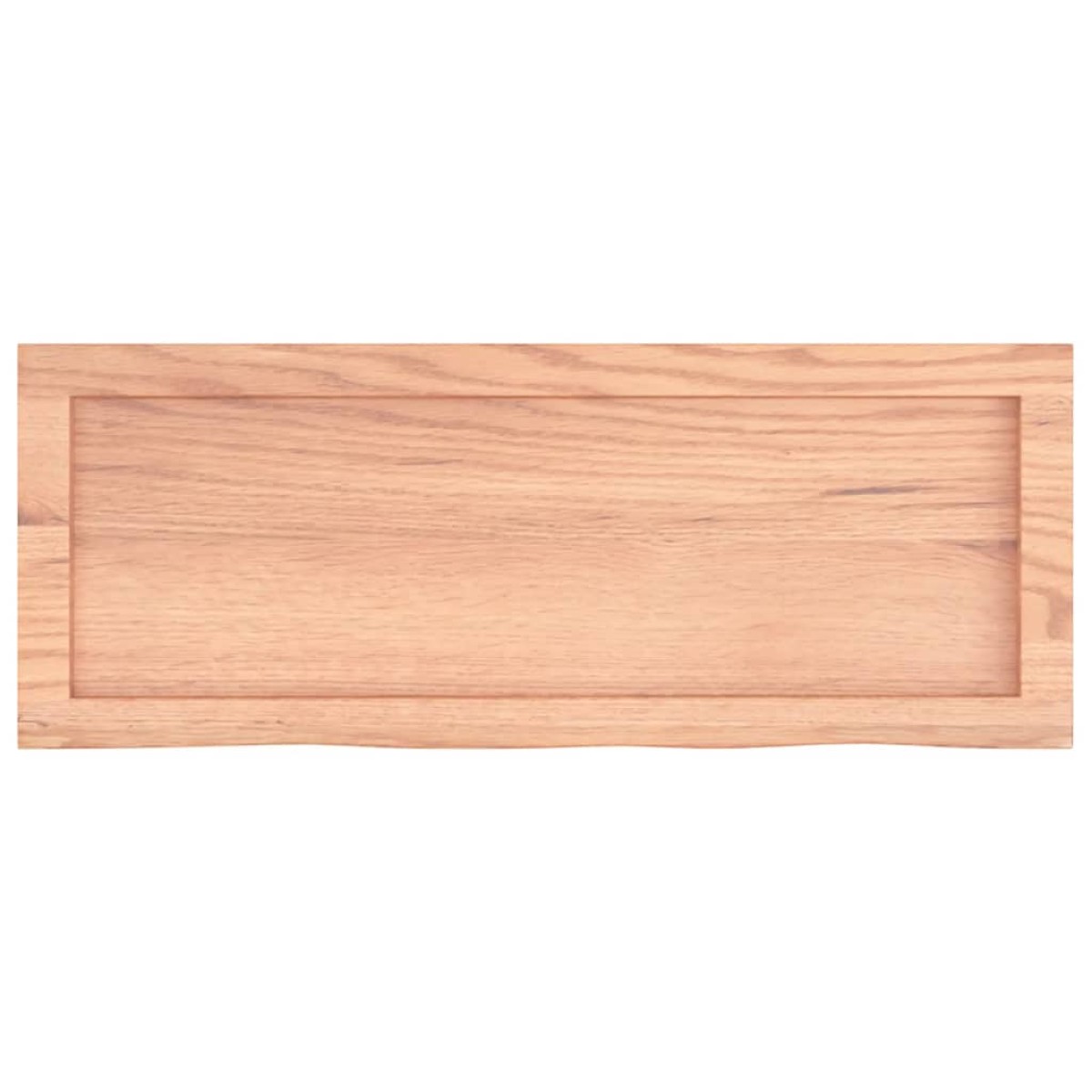 vidaXL Πάγκος Μπάνιου Αν. Καφέ 80x30x(2-6) εκ. Επεξεργ. Μασίφ Ξύλο